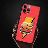 Disney Lightning McQueen Logo Phone Case for iPhone